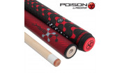 Кий Poison VX⁵ Jump-Break Red GTX™ Grip 3PC Пул 19oz