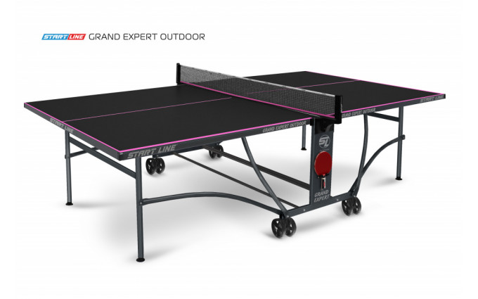 Стол теннисный GRAND EXPERT 4 Всепогодный Black