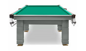 Бильярдный стол для русского бильярда "Hardy" (10 футов, 6 ног, сланец 38мм, борт ясень)