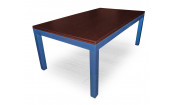 Бильярдный стол для пула "Evolution High Tech" ЛДСП 6 ф (столовая покрышка в комплекте, венге)